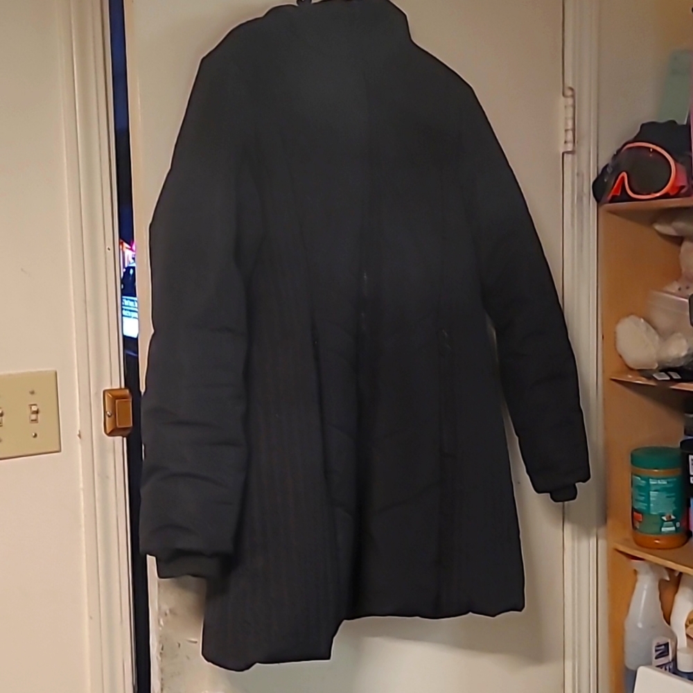 Oppenheimer Hooded Cinched Waist Parka Jacket